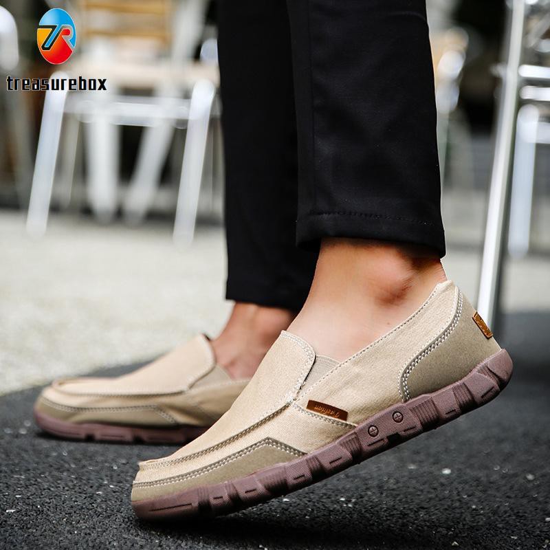 Giày Lười Đế Bằng 4 Màu Tùy Chọn Mẫu Mới Thời Trang Xuân Thu