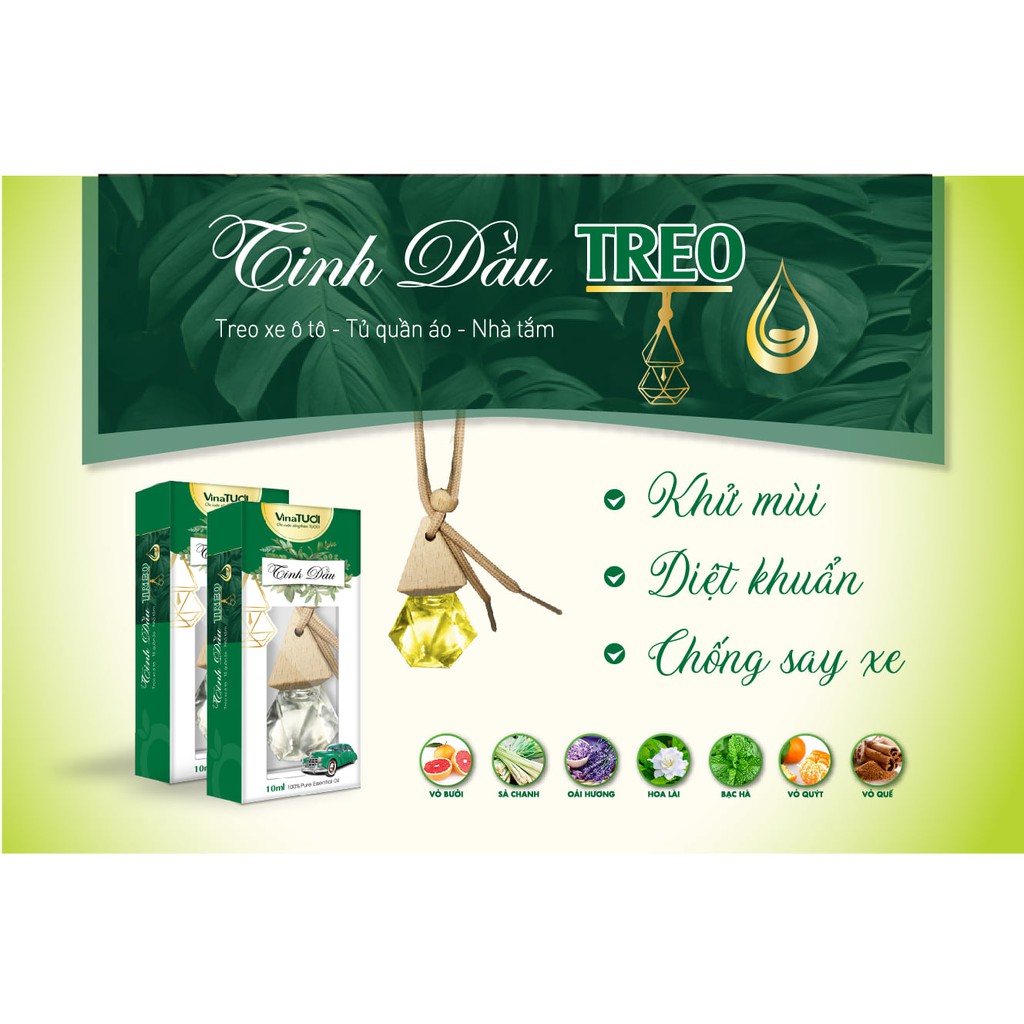 Tinh dầu thiên nhiên Bạc Hà 10ml - Vina Tươi