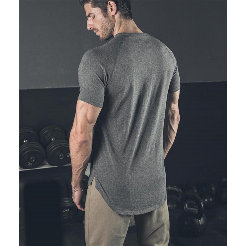 Mới Áo Thun Cotton Ngắn Tay Thoáng Khí Thời Trang Mùa Hè Cho Nam