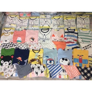 Bộ cotton quảng châu bé trai bé gái