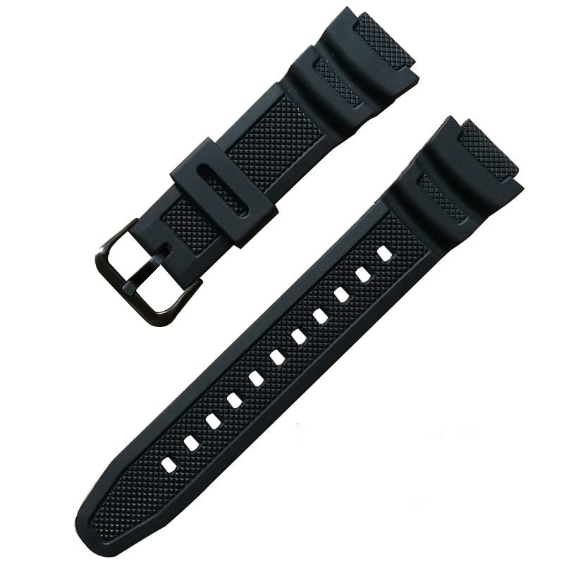 Dây nhựa dẻo thay thế cho đồng hồ Casio AE-1200 AE-1000 MQ-24 MQ-71 F-91 F-94 LQ-139 LRW-200