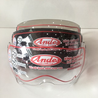Kính Nón Bảo Hiểm Andes - Cho Nón 109, 103D Mẫu Mới