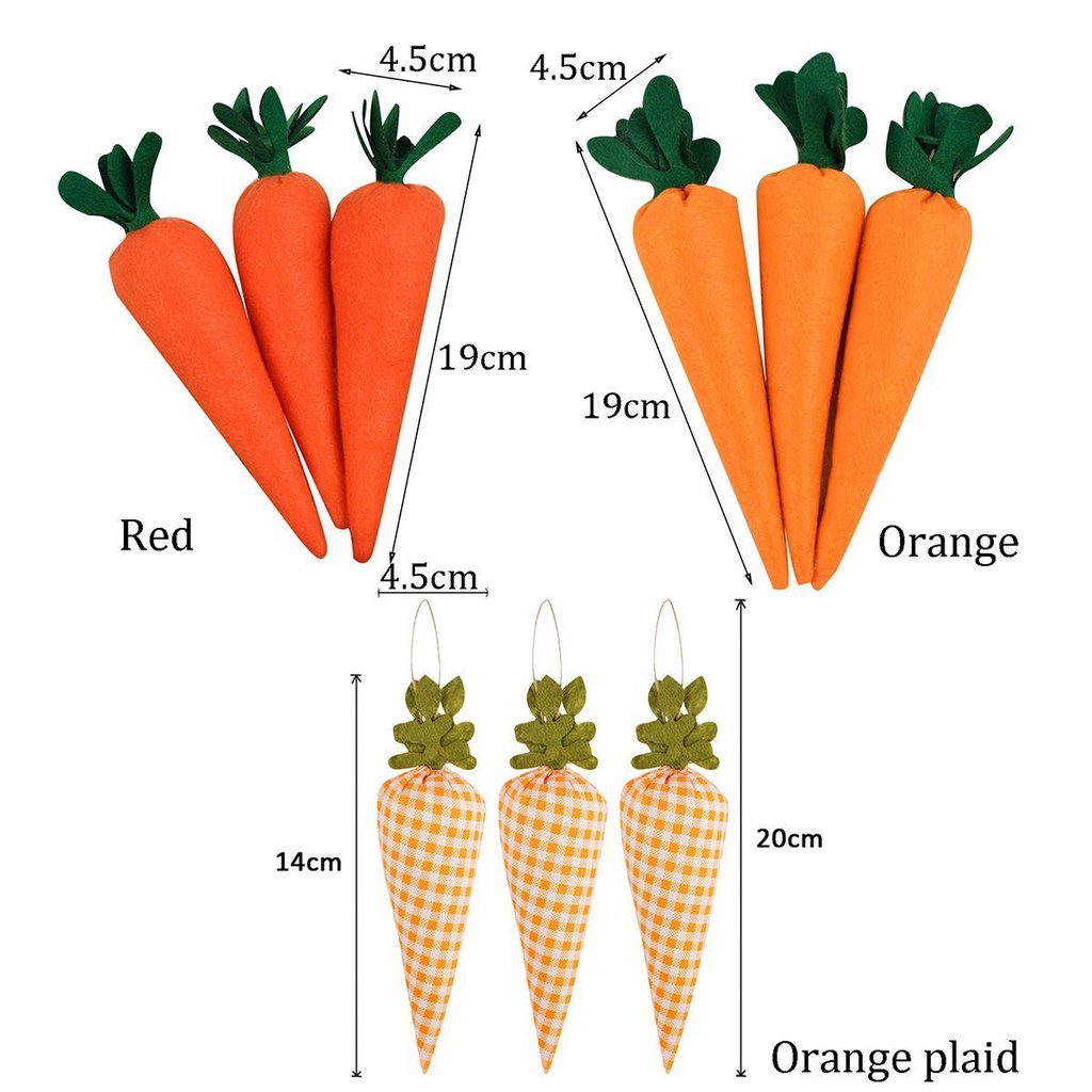 Búp Bê GIOVANNI Hình Củ Cà Rốt Dễ Thương
