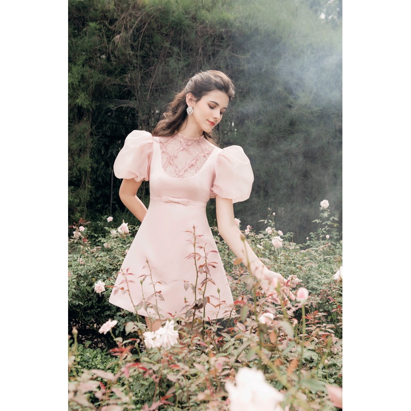 MIRA - Joyce Dress - Đầm thiết kế nữ màu hồng