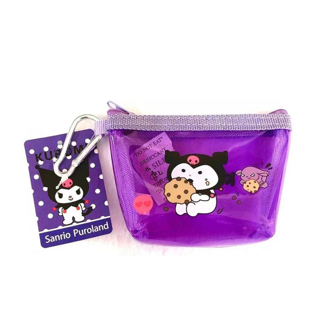 Túi Đựng Tiền Xu / Mỹ Phẩm Trong Suốt Họa Tiết Cinnamoroll Nhiều Màu Dễ Thương