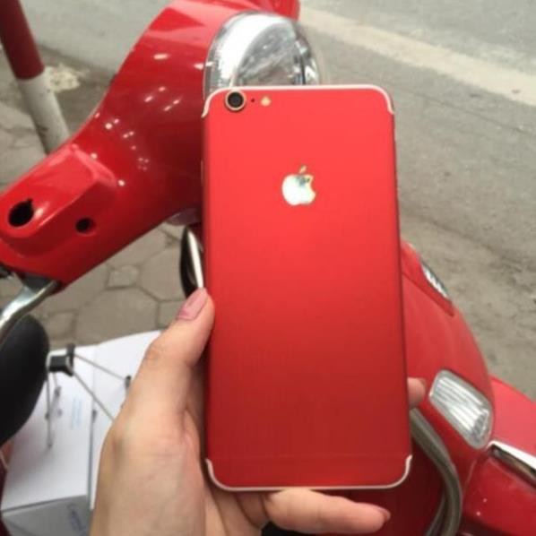 DÁN SKIN IPHONE MAU ĐỎ IPHONE 5 6 6S 6PLUS 7 8 7PLUS 8PLUS