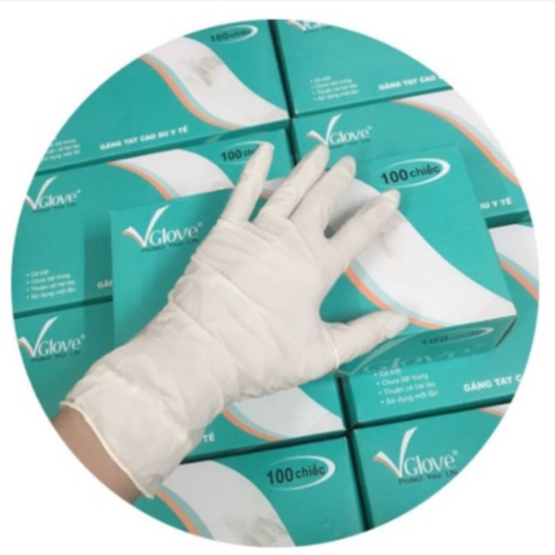 Găng tay glove có bột nhiều size