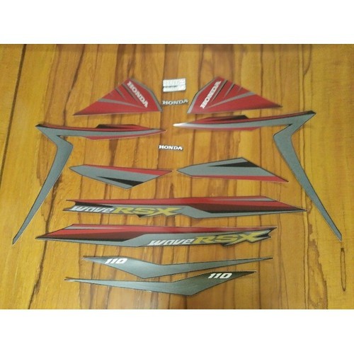 Bộ tem Wave RSX 110 màu đen 2014