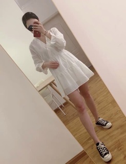VÁY TRẮNG CHO ĐÔI BẠN (clip thật)