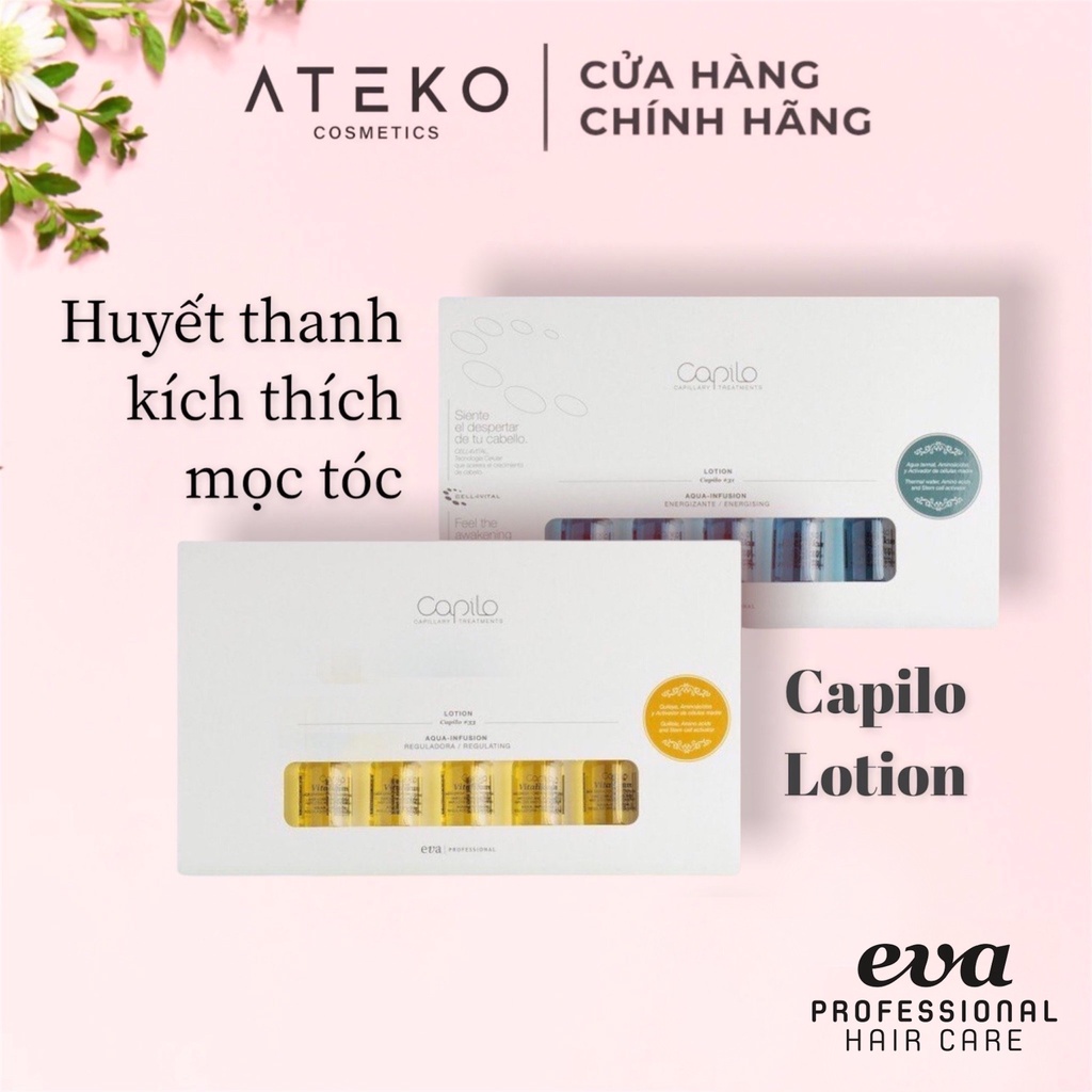 Dưỡng Da Đầu Ng ăn Rụng Và Kích Thích Mọ c Tóc Chuyên Sâu AQUA - INFUSION Eva Professional