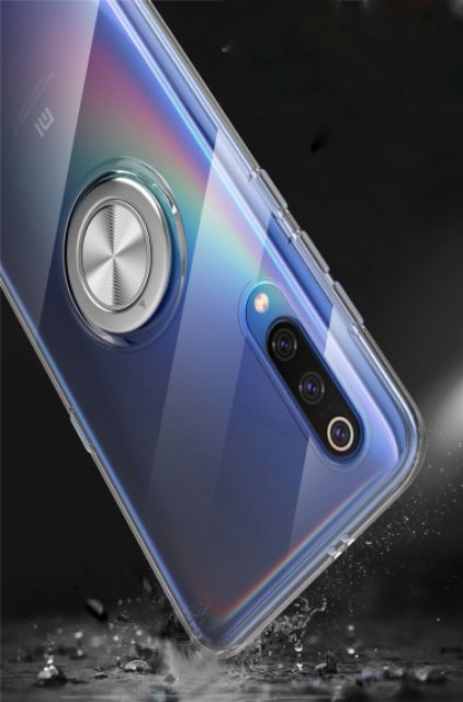 Ốp lưng Xiaomi Mi 9SE  FREESHIP Từ 50k dẻo trong suốt giá đỡ nhẫn iring chống sốc cao cấp