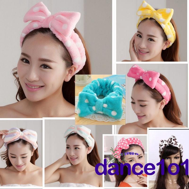 Băng đô mềm mại đính nơ to