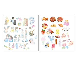 Set 45 hình dán sticker trang trí