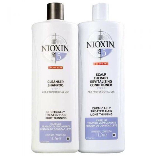 CẶP DẦU GỘI /XÃ NIOXIN CHỐNG RỤNG TÓC ( HỆ THỐNG 5)