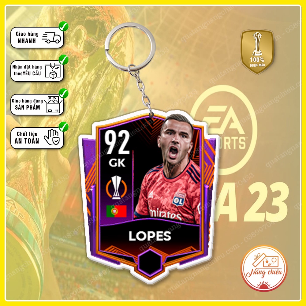 Móc khóa thẻ - Messi, C.Ronaldo, Benzema, Halladn, Kante, Modric, Hoàn tiền nếu không vừa ý ☘️MÓC KHÓA THẺ CẦU THỦ☘️