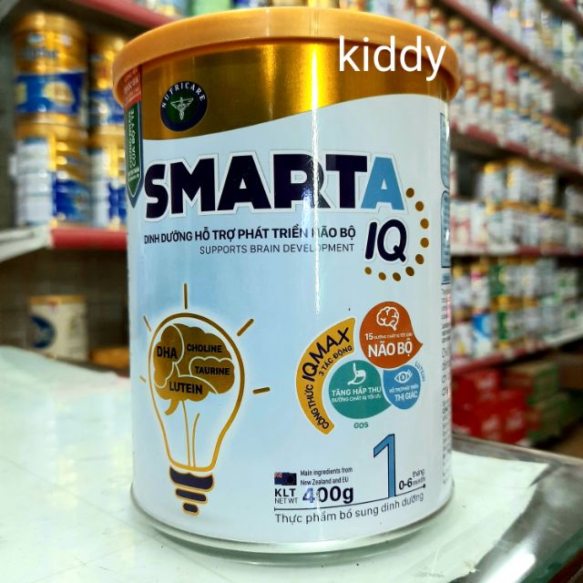 Sữa Nutricare Smarta IQ 1 400g