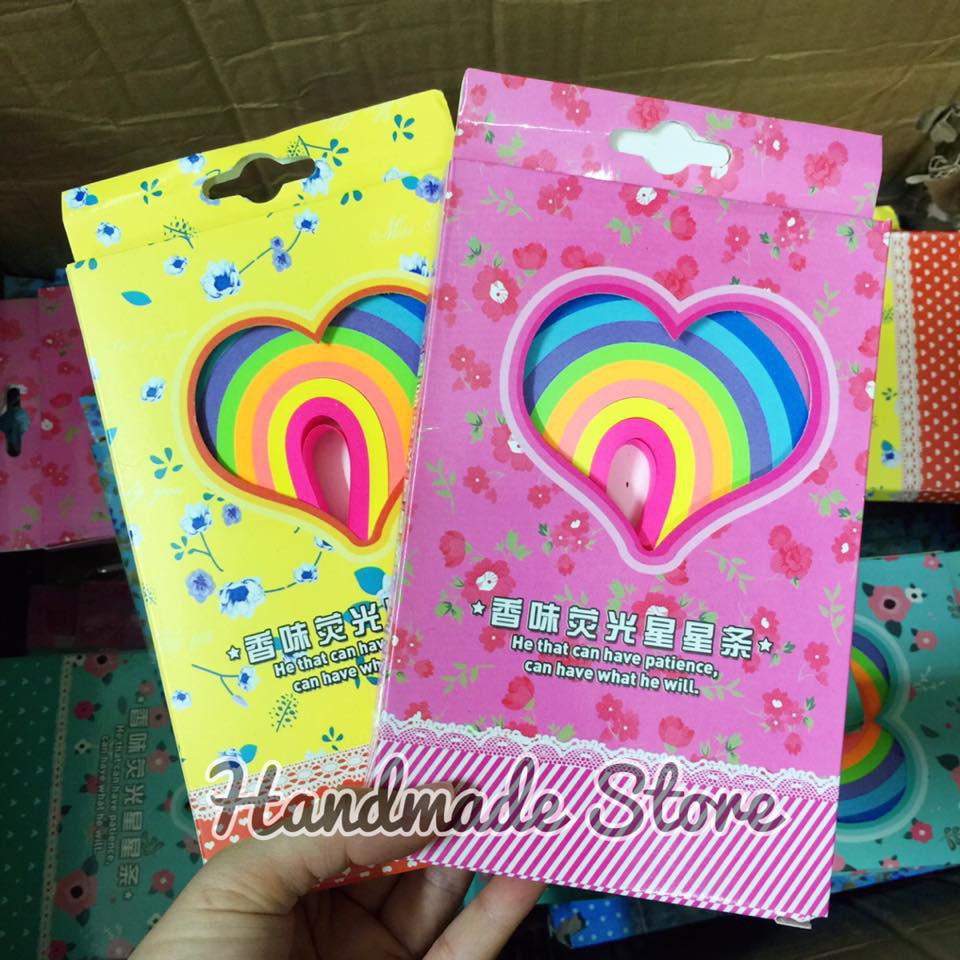 Hộp giấy gấp sao 500 tờ