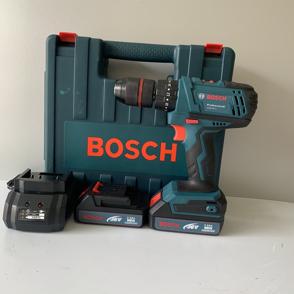 MÁY KHOAN PIN 36V BOSCH -CAM KẾT ĐÚNG HÀNG -BẢO HÀNH 6 THÁNG