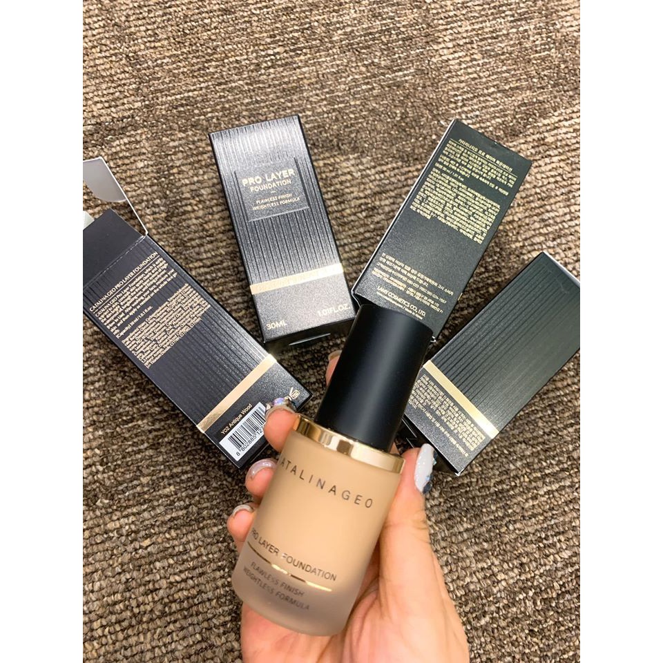 Kem Nền dưỡng trắng Catalina Pro Layer Foundation 30ml - mỏng nhẹ phù hợp mọi loại da | BigBuy360 - bigbuy360.vn