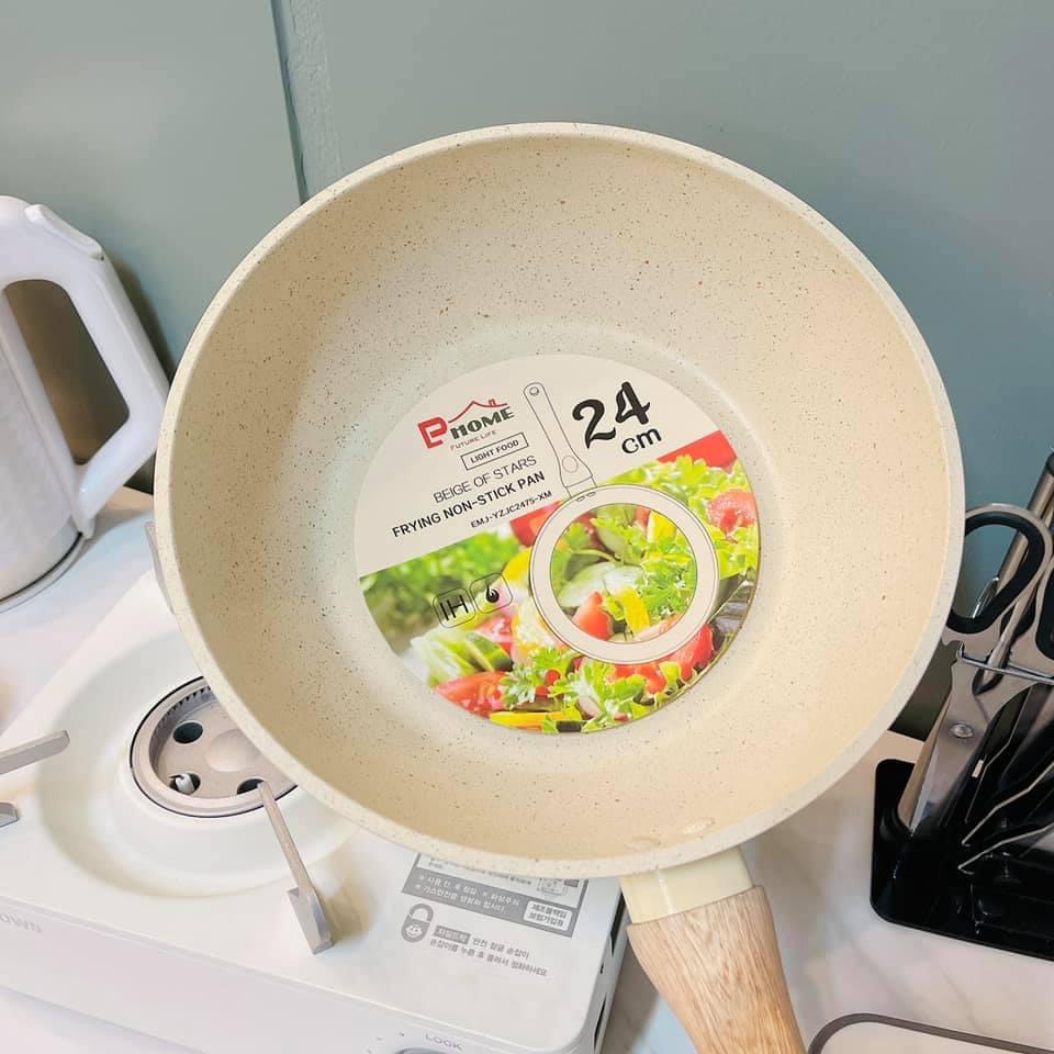 CHẢO VÂN ĐÁ CHỐNG DÍNH SIÊU CẤP