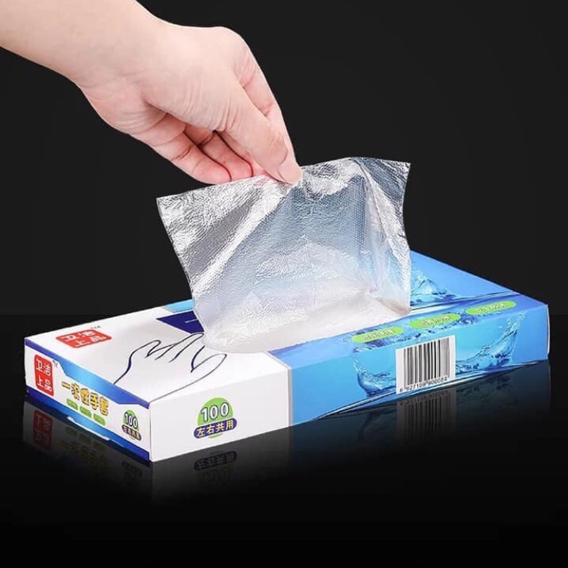 GĂNG TAY NILONG HỘP 200 cái