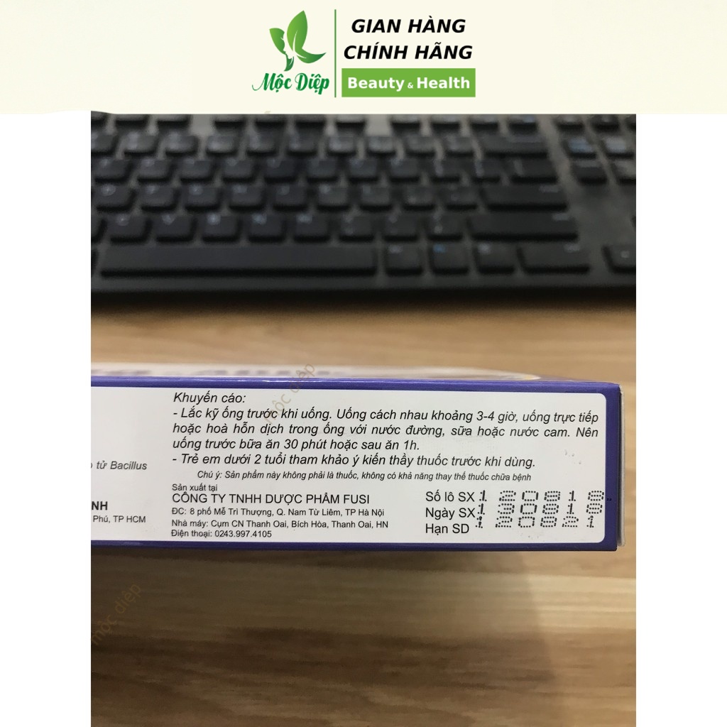 Men tiêu hóa cho bé Bio ABDK và người lớn giúp ăn ngon giảm rối loạn tiêu hóa men tiêu hóa enterogermina - Mộc Diệp