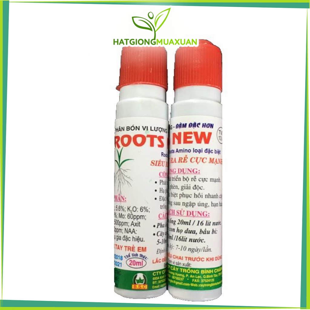 [SIEURE] Set 10 ống dung dịch siêu ra rễ cực mạnh Bimix Super Roots New ống 20ml hàng đẹp, phân phối chuyên nghiệp.