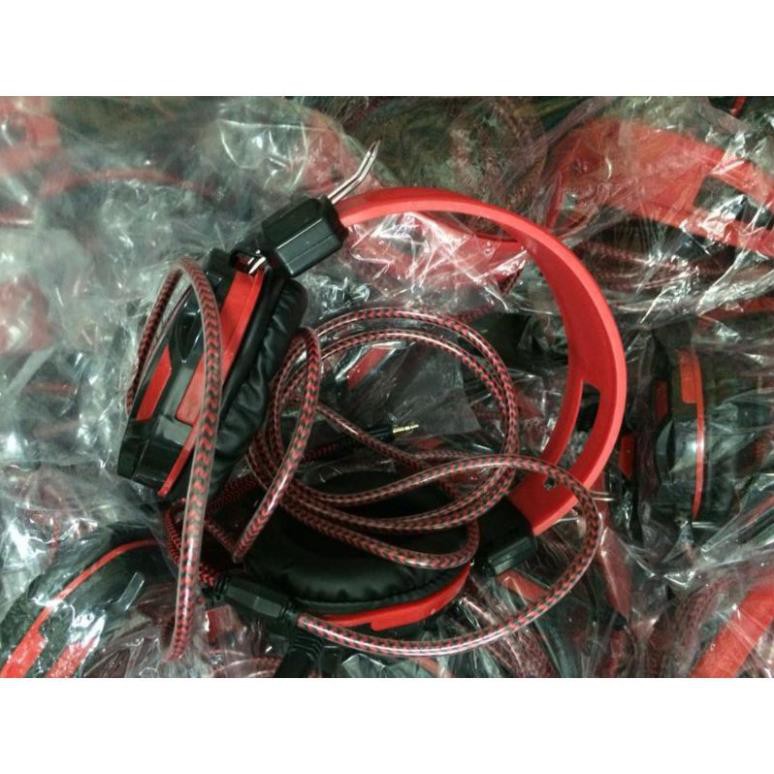 Tai Nghe Chụp Tai Chuyên Chơi Game Qinlian A6 jack 3.5 Có Micro, Dây Chống Đứt, Dùng Được Cho Máy Tính Và Điện Thoại | BigBuy360 - bigbuy360.vn