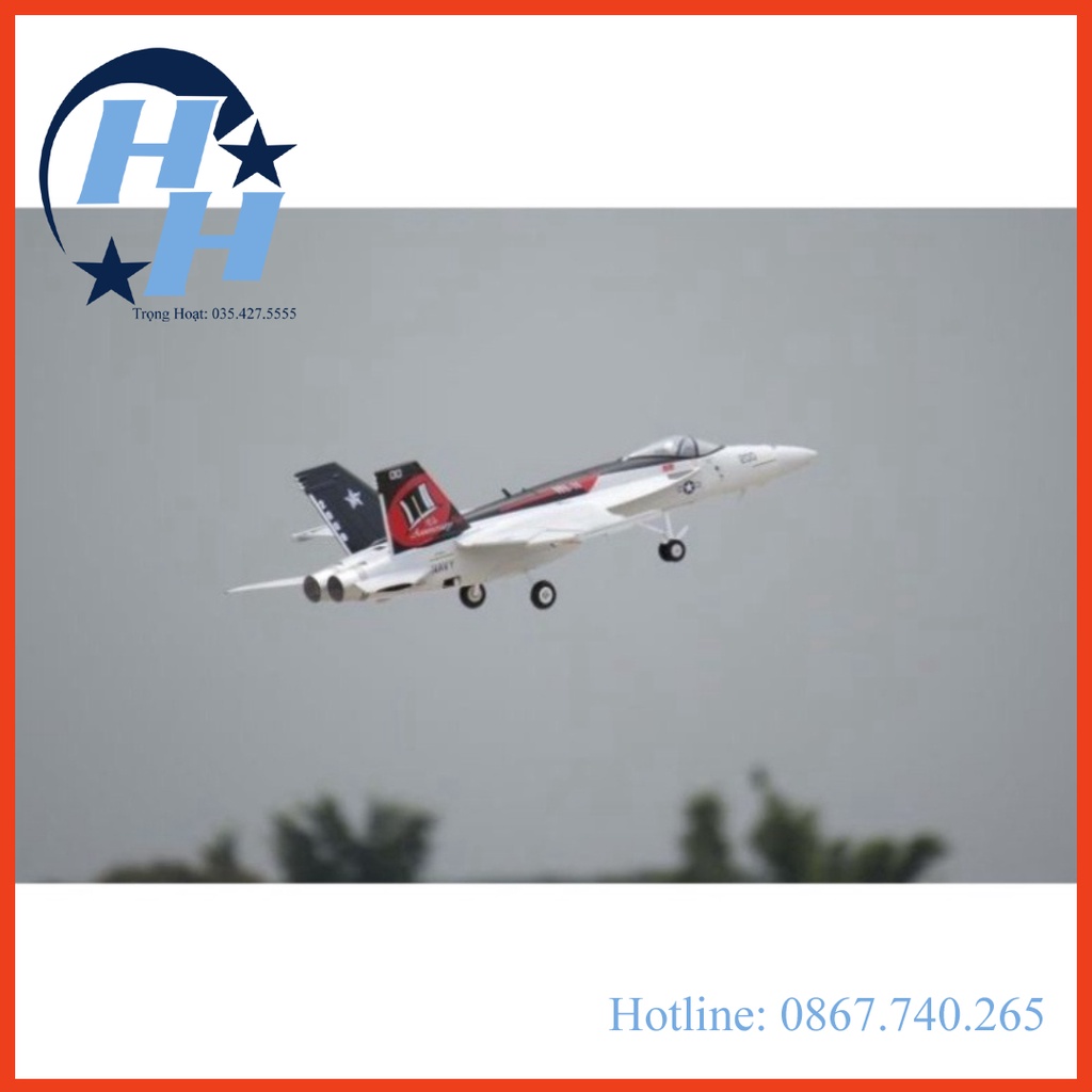 Máy Bay Điều Khiển F18 Super Hornet Freewing 64mm