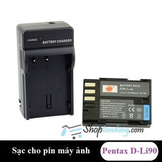 Sạc rời cho Pin Pentax D-Li90