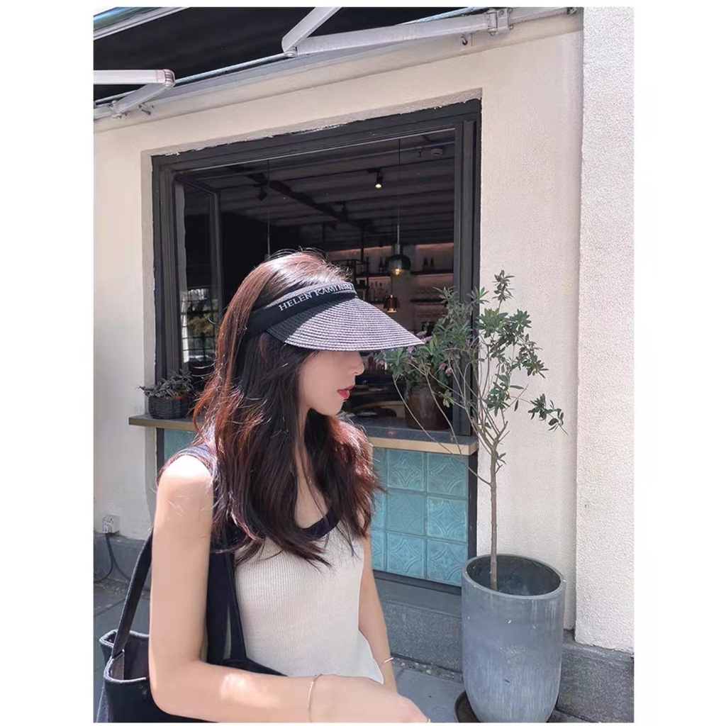 Mũ Lưỡi Trai Nửa Đầu Chống Nắng Cao Cấp Thời Trang Mùa Hè Cho Nữ