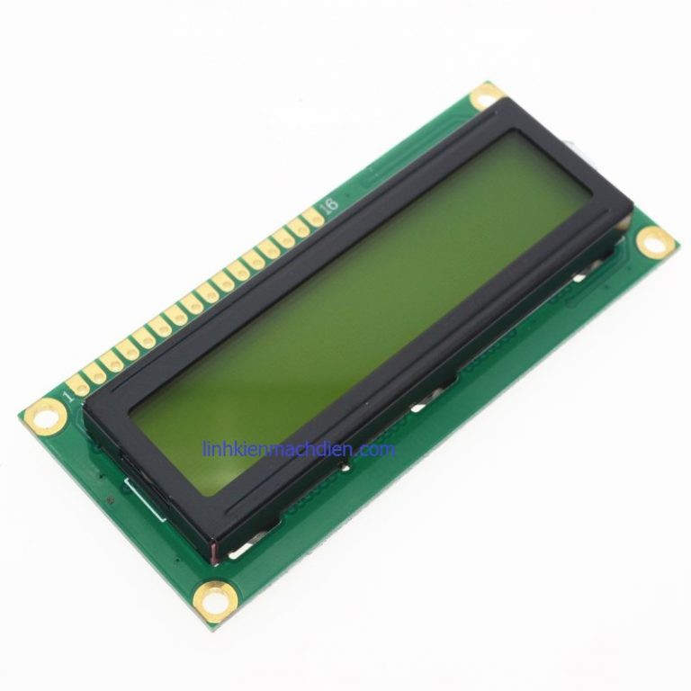 LCD Text LCD1602 Xanh Lá Cây