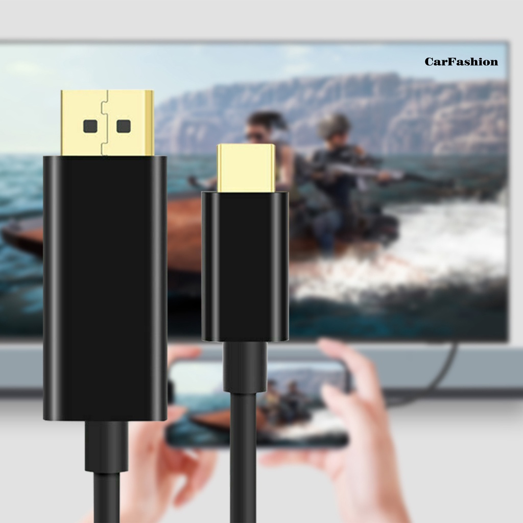 Dây Cáp Chuyển Đổi Type-C Sang Dp 180cm / 6ft Chuyên Dụng Cho Laptop | BigBuy360 - bigbuy360.vn