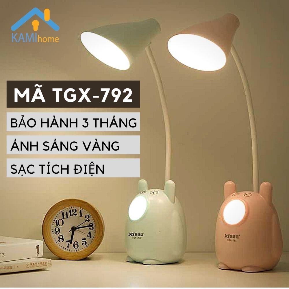 Đèn học để bàn tích điện Đọc sách kiêm Đèn ngủ mã TGX792.36019