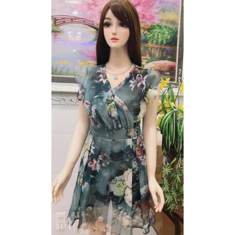 Jum giả váy hàng thiết kế cao cấp