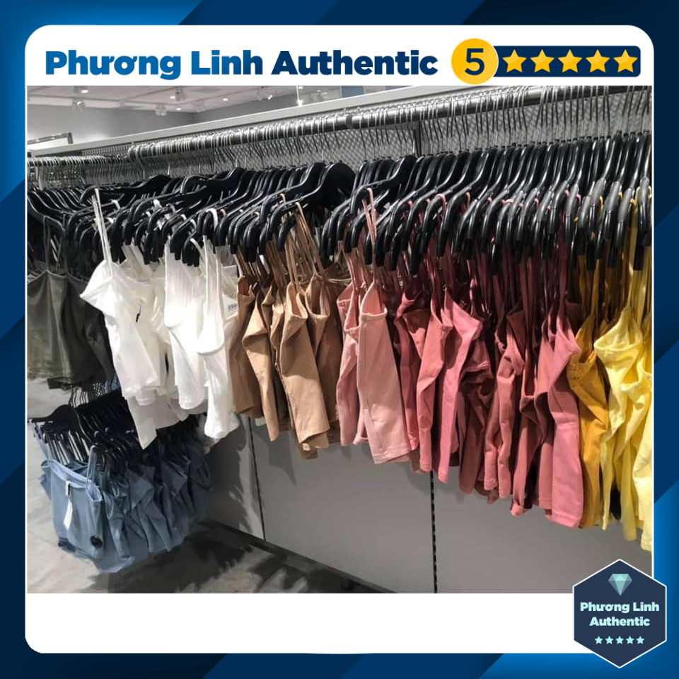 Áo croptop hai dây H&M Auth new tag có sẵn 0759871