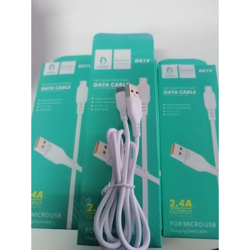 [chính hãng ]cáp sạc DENMEN D01V đuôi Micro