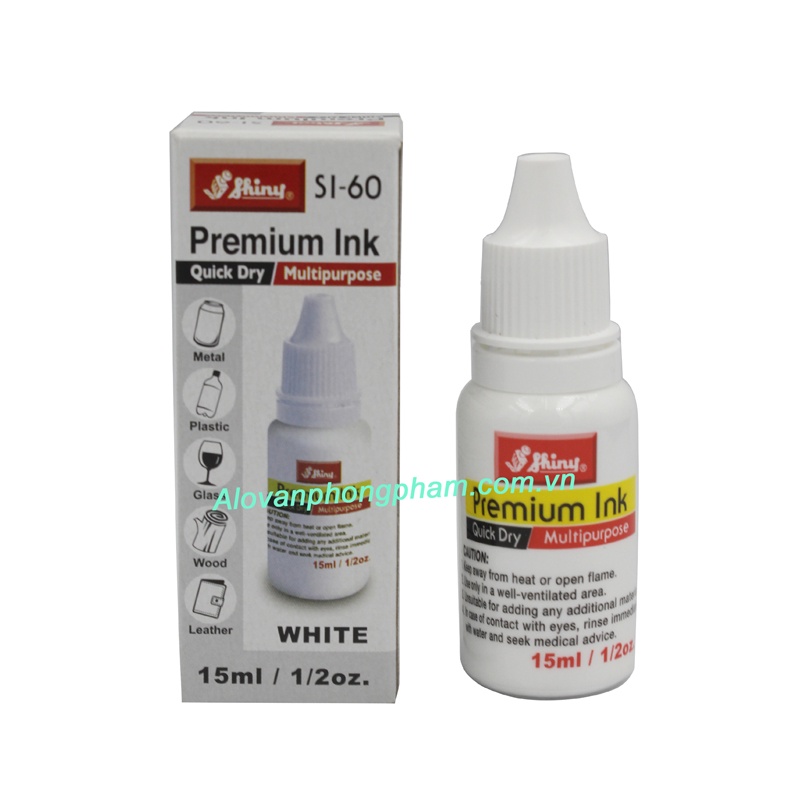 Mực dấu không phai Chuyên Dụng dính trên mọi chất liệu Shiny SI06-SI61-SI62-SI63 BIGSUKA