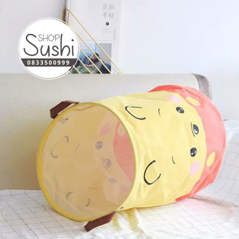 (FreeShip) Giỏ vải, Sọt vải đựng đồ đa năng