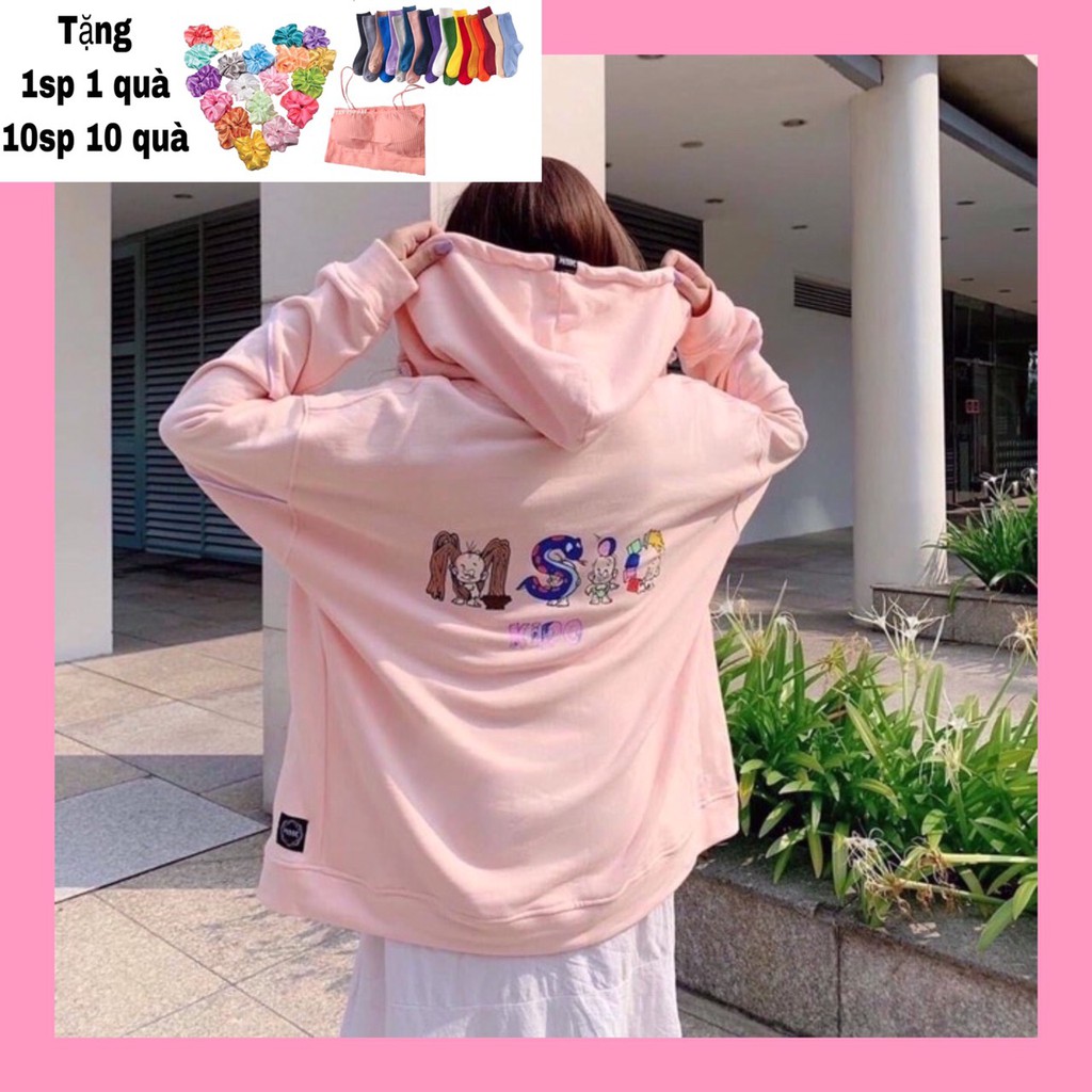 [Mã FAGREEN1505 giảm 10% tối đa 30K đơn 99K] Áo khoác nữ nỉ msic size M, L 45kg - 75kg ảnh thật dày dặn Dư Tú Lệ