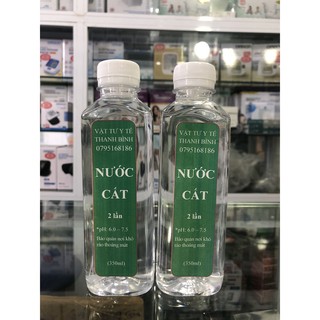 Combo 9 chai Nước Cất 2 lần (chai 350ml)