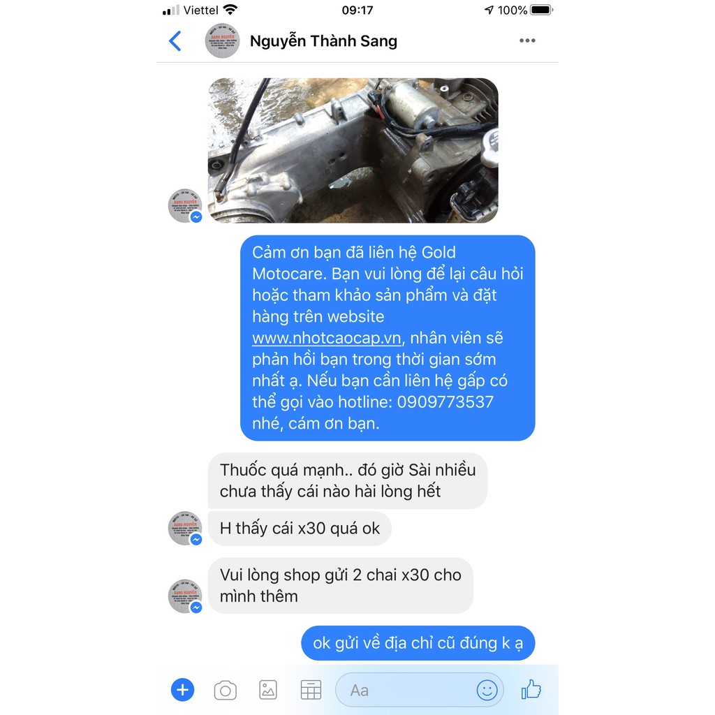 X30 Vệ Sinh Lốc Máy