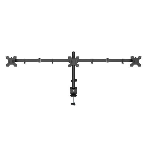 Giá treo, cột treo 3 màn hình máy tính ngang kẹp bàn M083, arm màn hình 13-27 inch xoay màn hình 360 độ