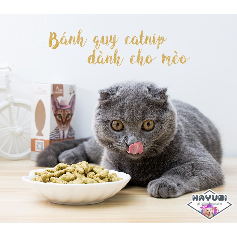 [FREESHIP 50K] BÁNH QUY THƯỞNG CATNIP DÀNH CHO MÈO