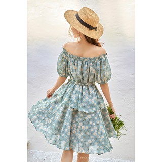OLV - Đầm hoa Aqua Pura Set