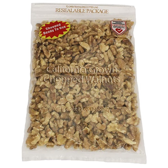 [HÀNG MỸ] Óc chó nhân California Grown Chopped Walnuts 454G ( GIỐNG CỦA KIRKLAND )