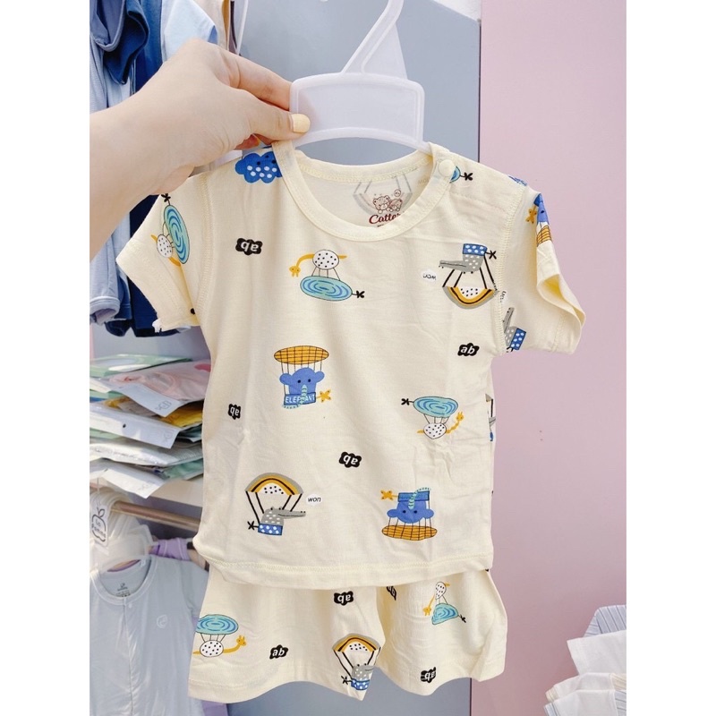 Carter's - Bộ quần áo cộc tay cài vai cotton cho Bé Trai Bé Gái 6-24M