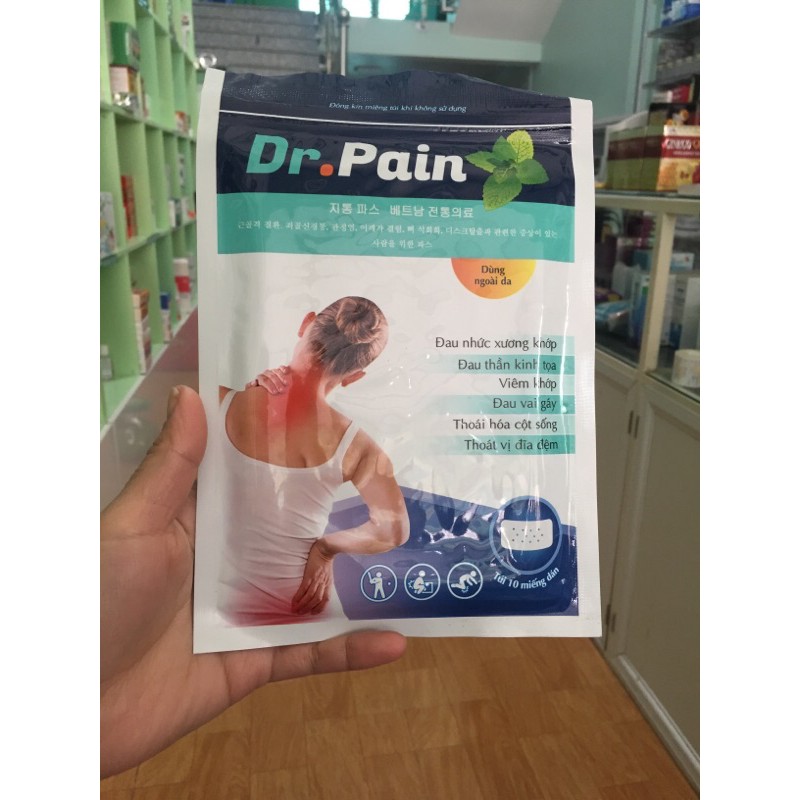 1 túi miếng dán xương khớp Dr.pain