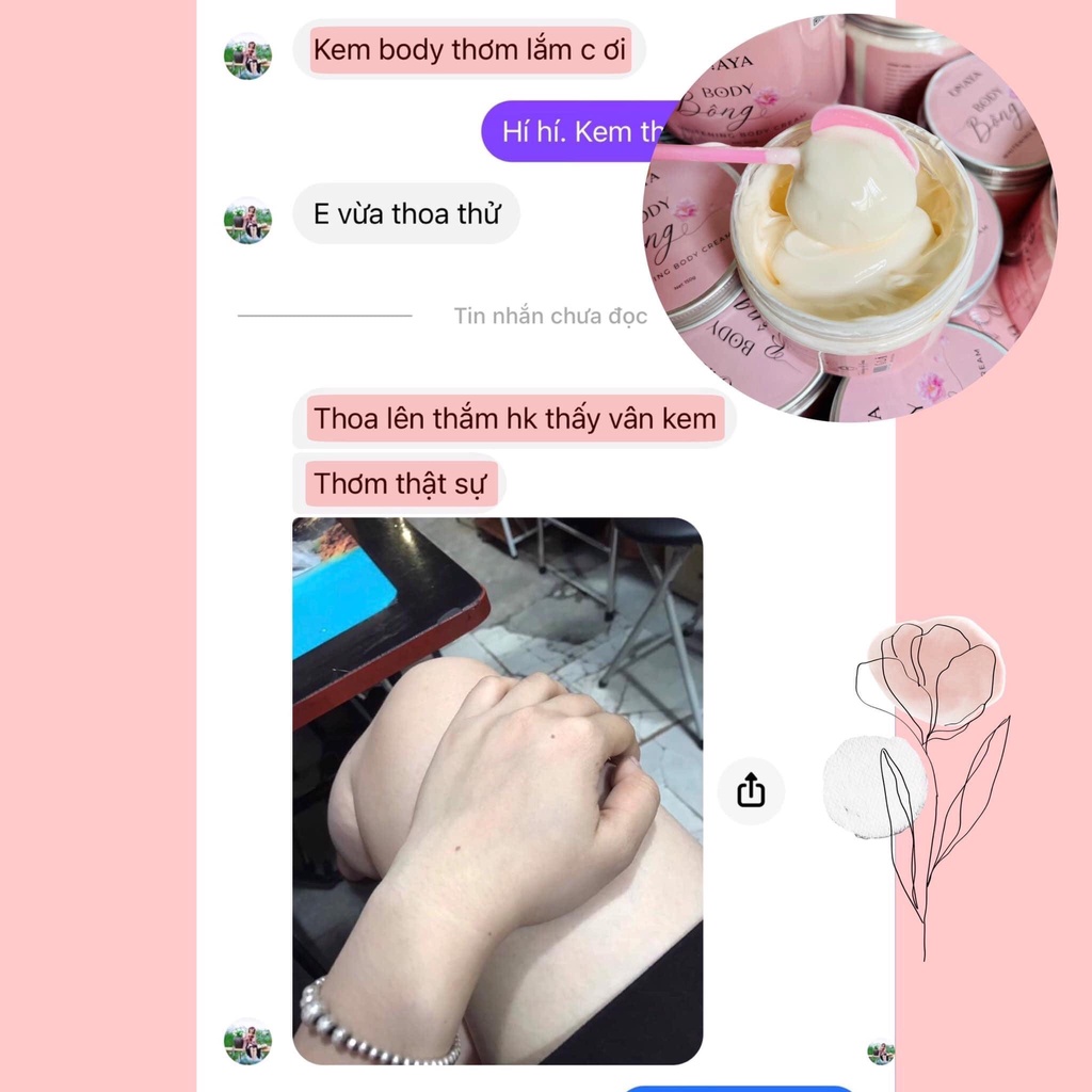 Kem Body Bông Onaya Trắng Da hũ 250gr công Nghệ Hàn Quốc - Vijully Store | BigBuy360 - bigbuy360.vn