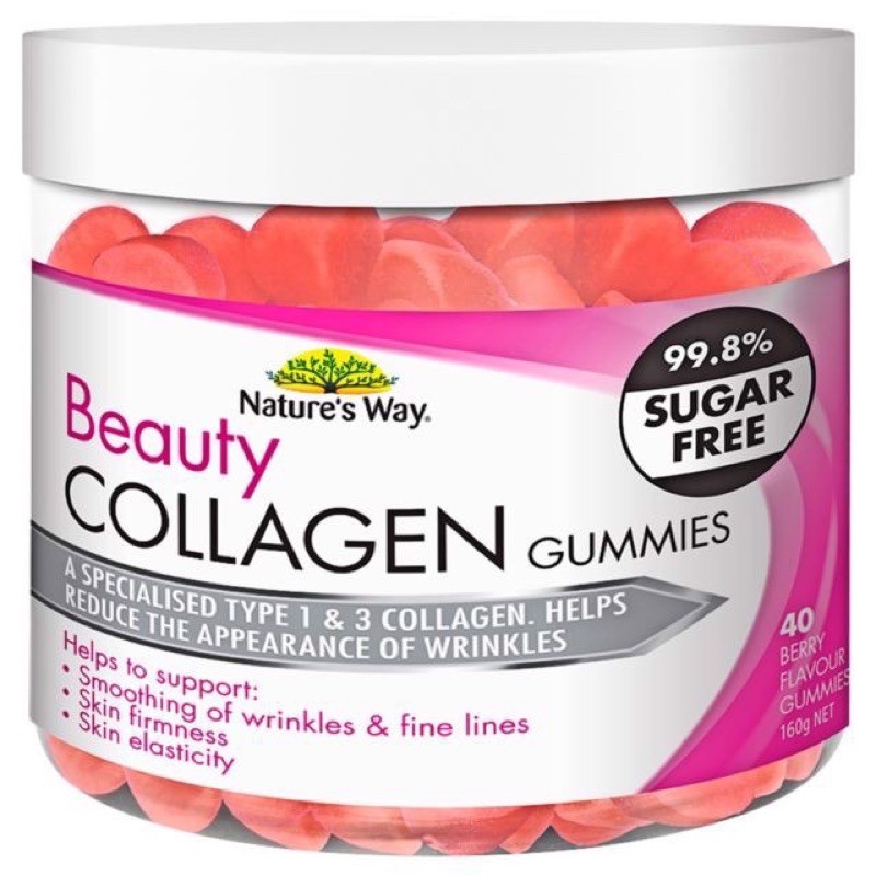 Kẹo dẻo Gummies Beauty Collagen Nature’s Way